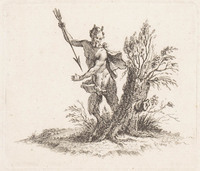 KG 01242
<br/>
Vignetten en initialen uit "Poësies diverses" door Frederik de Grote (30 bladen)
<br/>
<em>Schmidt, Georg Friedrich (1712-1775)</em>